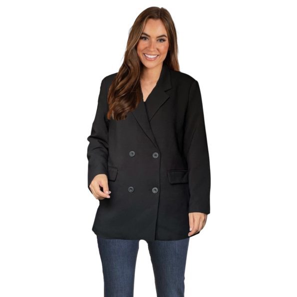 Blazer Negro de Mujer Talla L Zen Bazar Perú