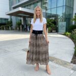 Falda Larga Animal Print .Talla S-M-L