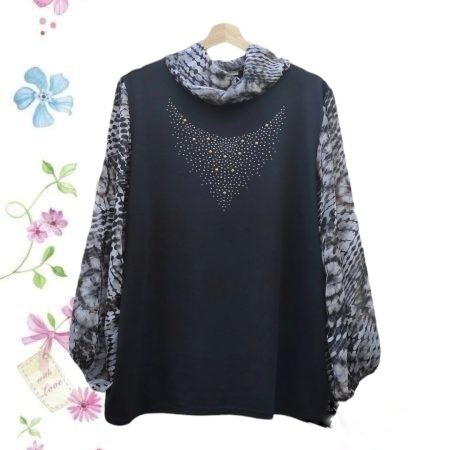 Blusa casual animal print Talla XL Zen Bazar Perú