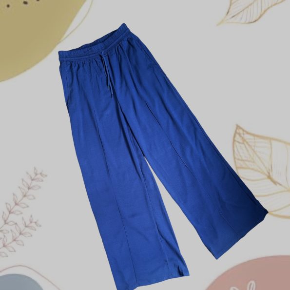 Pantalon de lino azul (28-30) Talla S Zen Bazar Perú