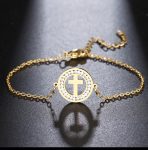 pulsera cruz