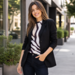 Blazer Negro de mujer. Talla S