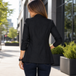 blazer negro
