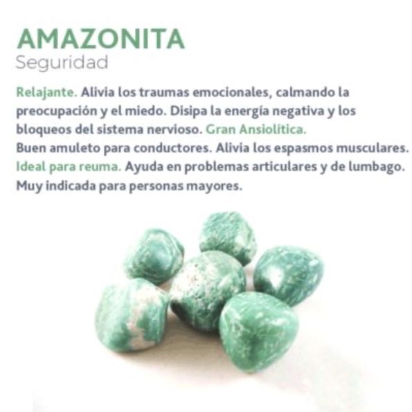 Pulsera piedra natural amazonita Pulseras Zen Bazar Perú