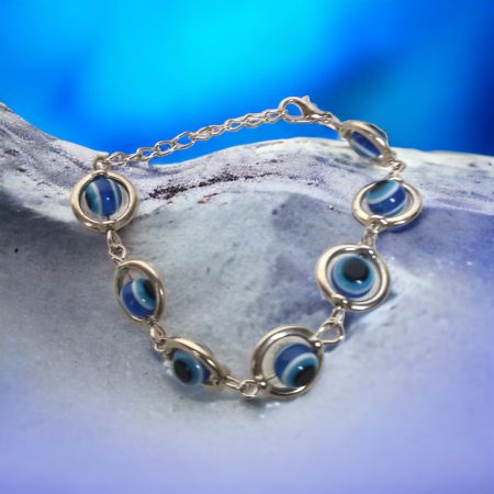 Pulsera ojo turco azul Pulseras Zen Bazar Perú