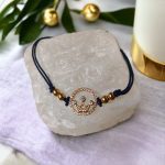 Pulsera 7 chakras con Piedra Natural Ojo de Tigre Pulseras Zen Bazar Perú