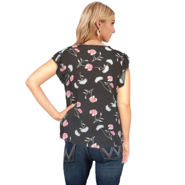 Blusa de lino negra Blusas M Zen Bazar Perú