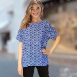 Blusa Negra  Bordada de Vestir Blusas M Zen Bazar Perú