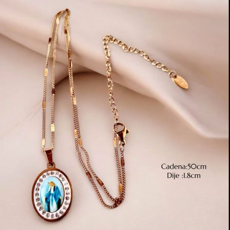 Collar  de mujer Virgen Maria Collares Zen Bazar Perú