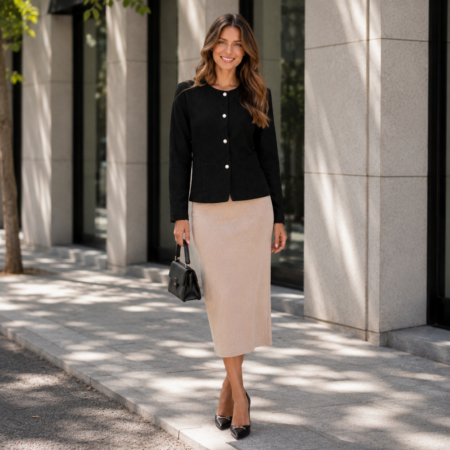 Blazer Chaqueta Negra. Talla M - L