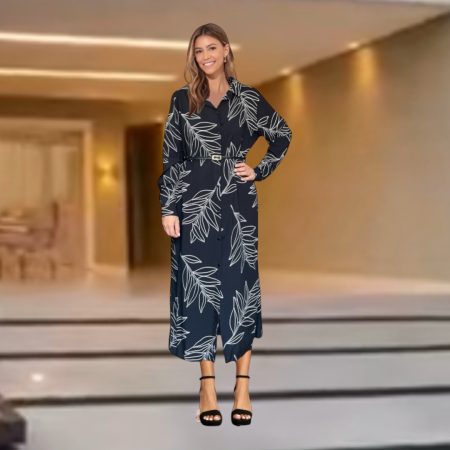 Vestido Camisero. Talla L