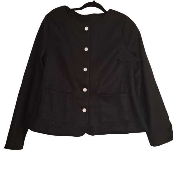 Blazer Chaqueta Negra. Talla M – L Talla L Zen Bazar Perú