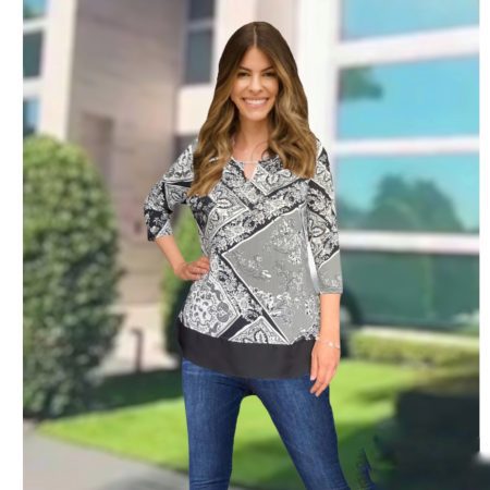 Blusa licrada Ploma. Talla L