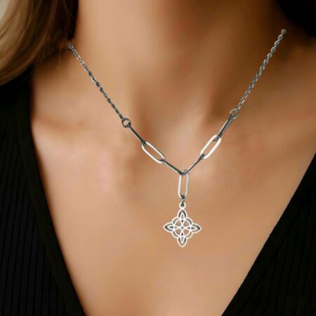 Collar nudo de bruja de Mujer