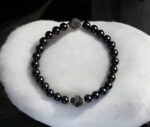 pulsera turmalina y obsidiana