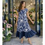 Elegante Vestido Largo. Talla L