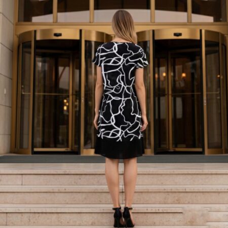 Elegante Vestido midi. Talla L Talla L Zen Bazar Perú