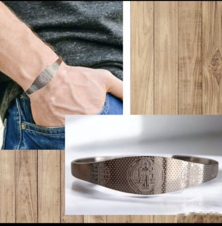 Pulsera de Hombre San Benito Acero Inoxidable