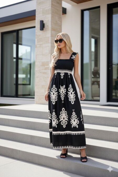 Vestido largo de verano. Talla M -L