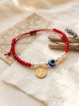 Pulsera roja san benito ojo turco