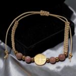 Pulsera San Benito y Rodonita
