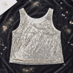 blusa de lentejuelas